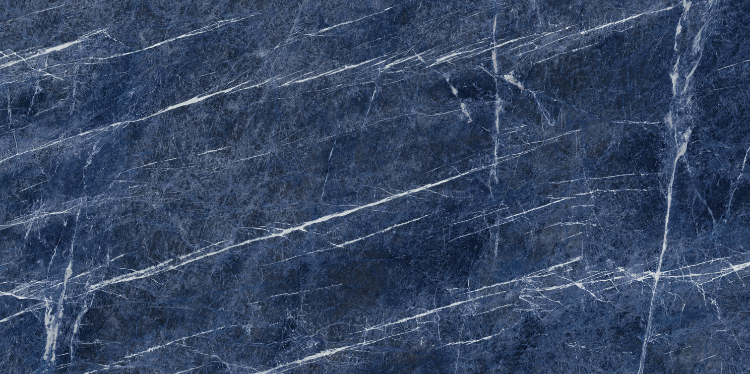 Ariostea Sodalite Blu XXL-Fliese in 300x150cm